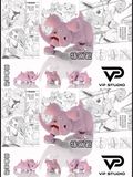  Wigglytuff & Granbull - Pokemon - VP Studio 