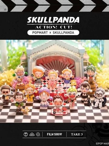  Blindbox SKULLPANDA Action Cut - POPMART 