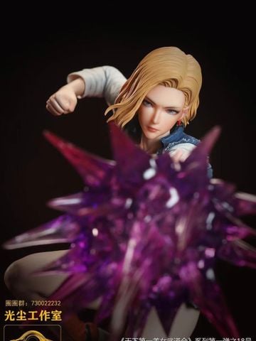  Androi 18 - Dragon Ball - Light And Dust Studio 