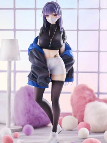  Biya Illustration Masked Girl Yuna - Maxcute 