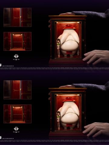  Chihiro and Radish Spirit - Spirited Away - White Deer Studio 