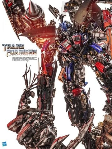  Jetpower Optimus Prime vs Megatron - Transformer - Queen Studio 