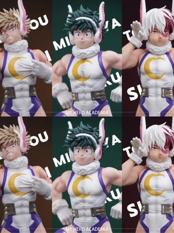  Midoriya Izuku/Bakugou Katsuki/Todoroki Shoto Cosplay Bunny - My Hero Academia - Weare A Design 