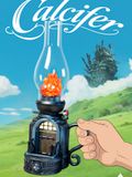  Retro Table Lamp Calcifer - Howl's Moving Castle - NINETY SEVEN Studio 