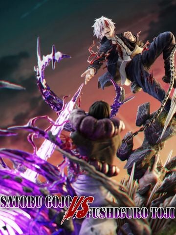  Gojo Satoru vs Toji Fushigiro - Jujutsu Kaisen - Niren Studio 