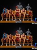  Shohoku Team Sitting - Slam Dunk - D&J Studio 