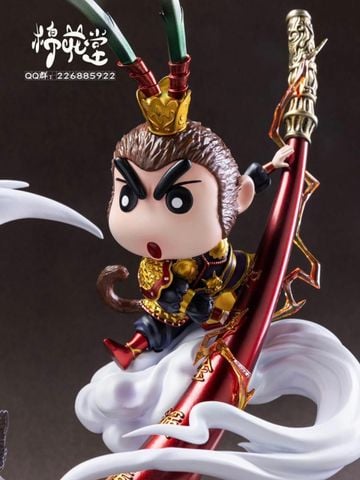  Shin-chan Cosplay Sun Wukong VS Erlang Shen- Black Myth: Wukong - MHT Studio 