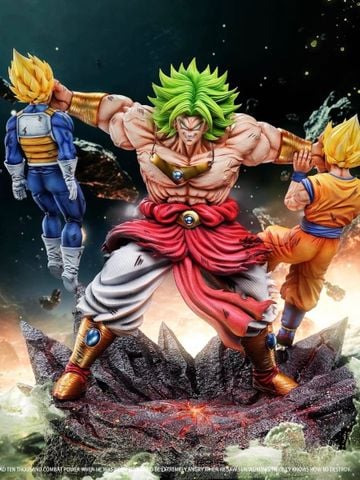  Broly vs Goku & Vegeta - Dragon Ball - Yishou Studio 