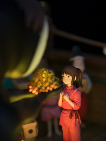 Chihiro & No Face - Spirited Away - OPM Studio 