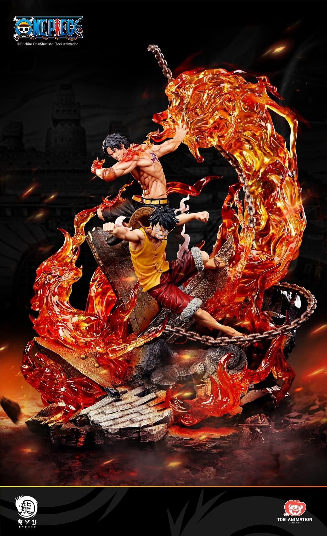 Luffy Using Ryu Ace & Luffy - Ryu Studio – NZ Toys