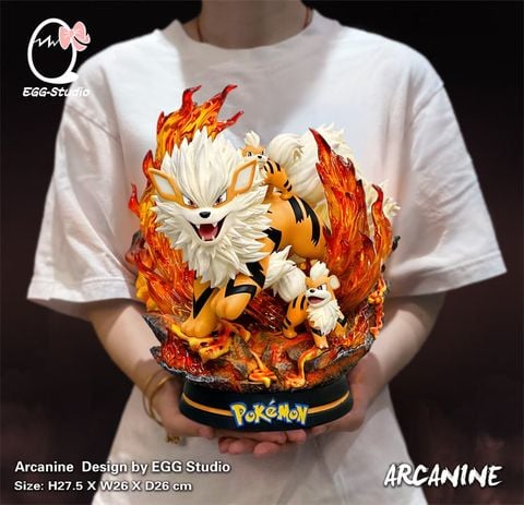  Arcanine - Pokemon - EGG Studio 