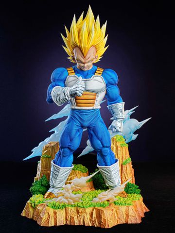  Vegeta Super Saiyan - Dragon Ball - Clouds Studio 