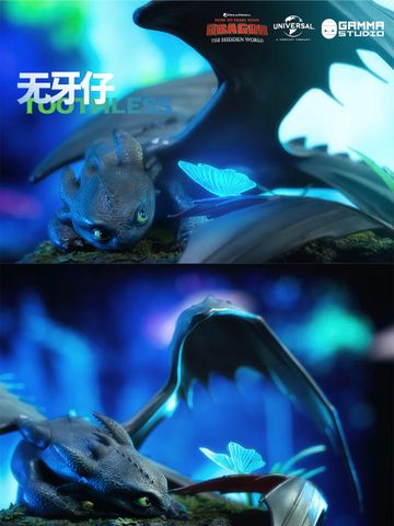  Toothless - How to Train Your Dragon - Gamma Studio 