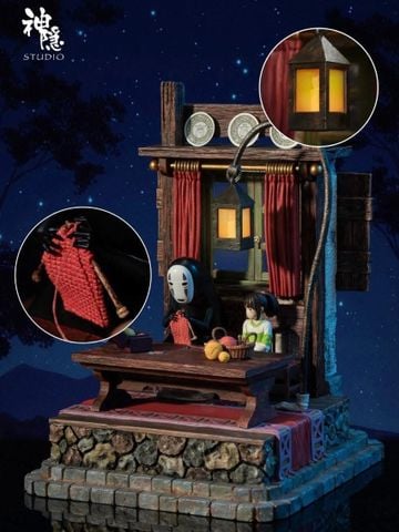  Chihiro & No Face - Spirited Away - ShenYin Studio 