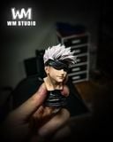  Squatting Gojo Sensei - Jujutsu Kaisen - WM Studio 