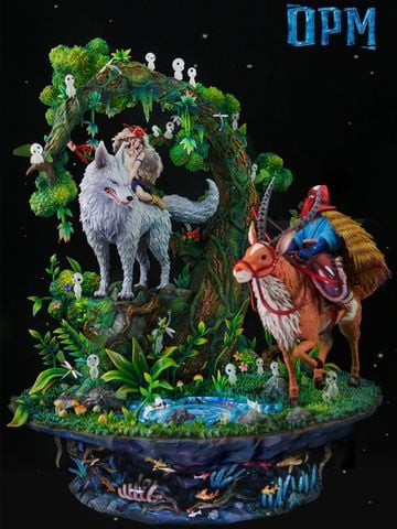  Mononoke Hime - Ghibli - OPM Studio 