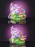 Sylveon & Eevee - Pokemon - Digital Monster Studio 
