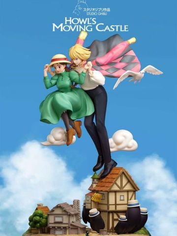  Howl Moving Castle - Ghibli Studio 