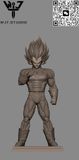  Vegeta Super Saiyan & Vegeta Super Saiyan 3 - Dragon Ball - WJT Studio 