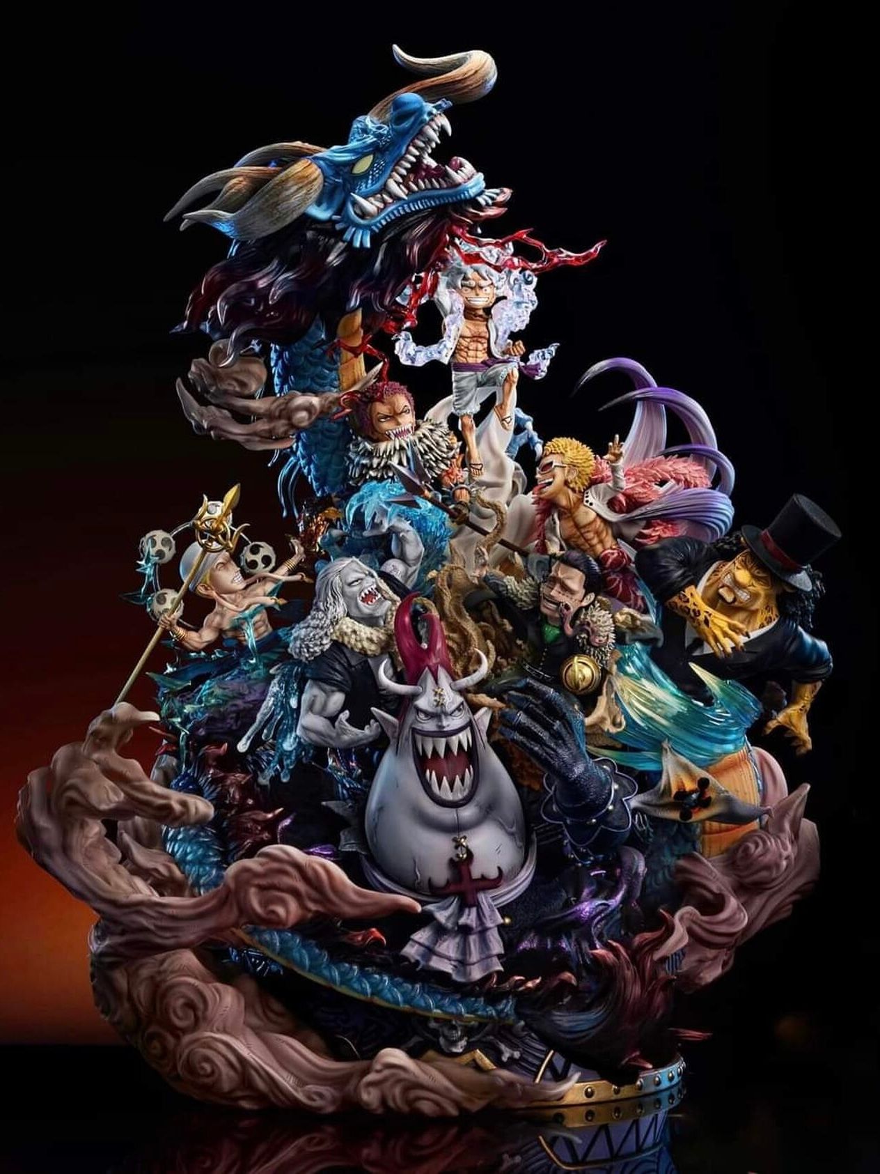  Luffy & Villian - One Piece - G5 Studio 