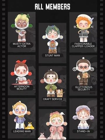  Blindbox SKULLPANDA Action Cut - POPMART 