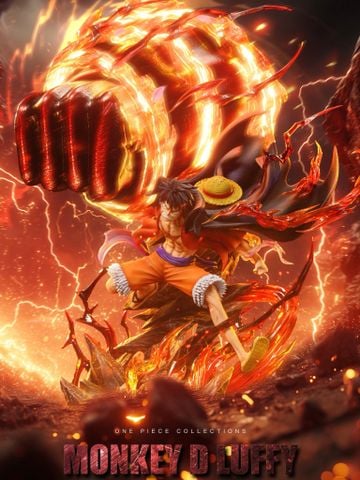  Luffy Red Roc - One Piece - LZ Studio 