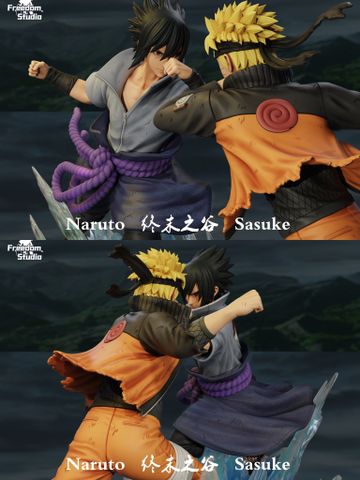  Naruto & Sasuke End Valley - Freedom Studio 