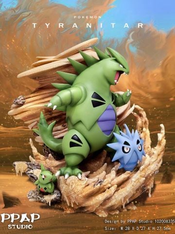  Tyranitar Family - Pokemon - PPAP Studio 