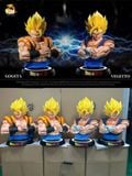  Vegito & Gogeta Bust - Dragon Ball - QD Studio 