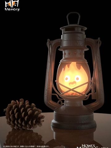  Calcifer Lamp - Howl’s moving castle - Memory Studio 