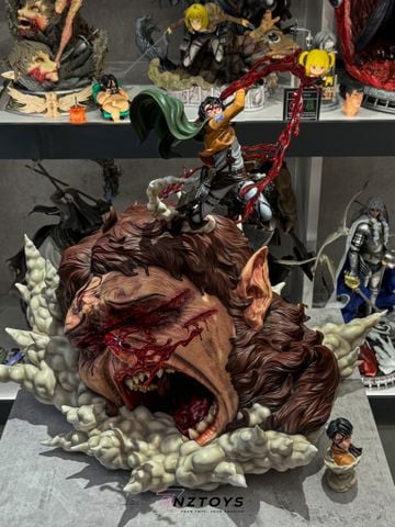  Levi Ackerman vs The Beast Titan - Attack On Titan - Player 1 