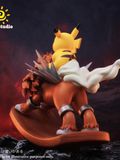  Pikachu & Entei - Pokemon - Sun Studio 