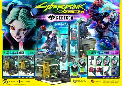  Rebecca - Cyberpunk: Edgerunners - Prime 1 Studio (REMCP-03, REMCP-03DX, REMCP-03DXS) 