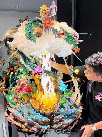  The Greastest Dragon Ball Statue - Goku vs Villain - Dragon Ball - Last Sleep 