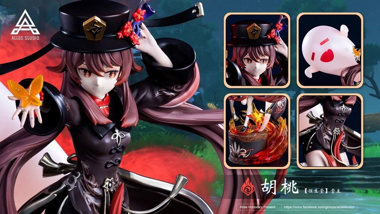 Mô Hình Nhân Vật Anime Genshin Va Chạm Hu Tao 20cm  Tìm Voucher