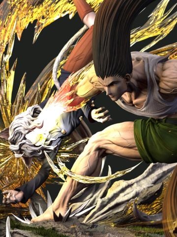  Gon Freecss & Pitou - Hunter X Hunter - Hunter Fan Studio 