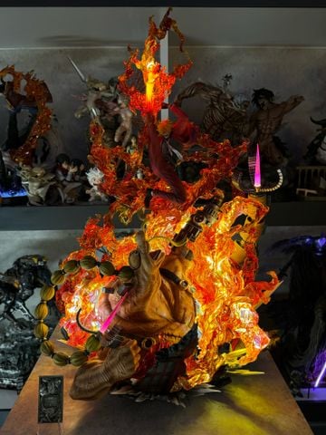  Sanji vs Queen - One Piece - Last Sleep Studio 