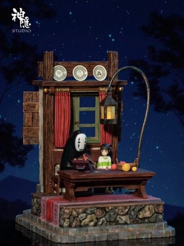  Chihiro & No Face - Spirited Away - ShenYin Studio 