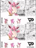  Wigglytuff & Granbull - Pokemon - VP Studio 