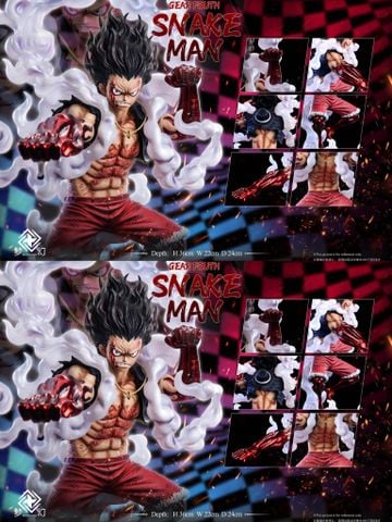  Luffy Gear 4 Snake Man - One Piece - Dream Studio 