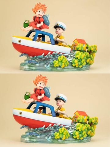  Ponyo & Sosuke - Ponyo on the Cliff - Chikara Studio 