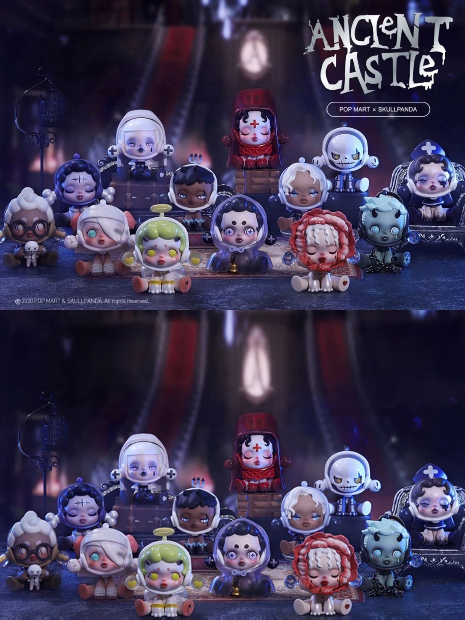 SKULLPANDA BIG アクリル BOX [12 hộp blind box] Skullpanda Image Of 