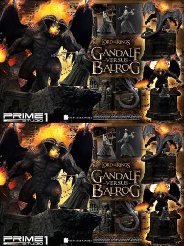 Gandalf Versus Balrog - The Lord of the Rings - Prime 1 Studio (PMLOTR-02) 