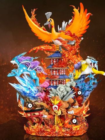  Johto Legendary Pokemon - Pokemon - PPAP Studio 