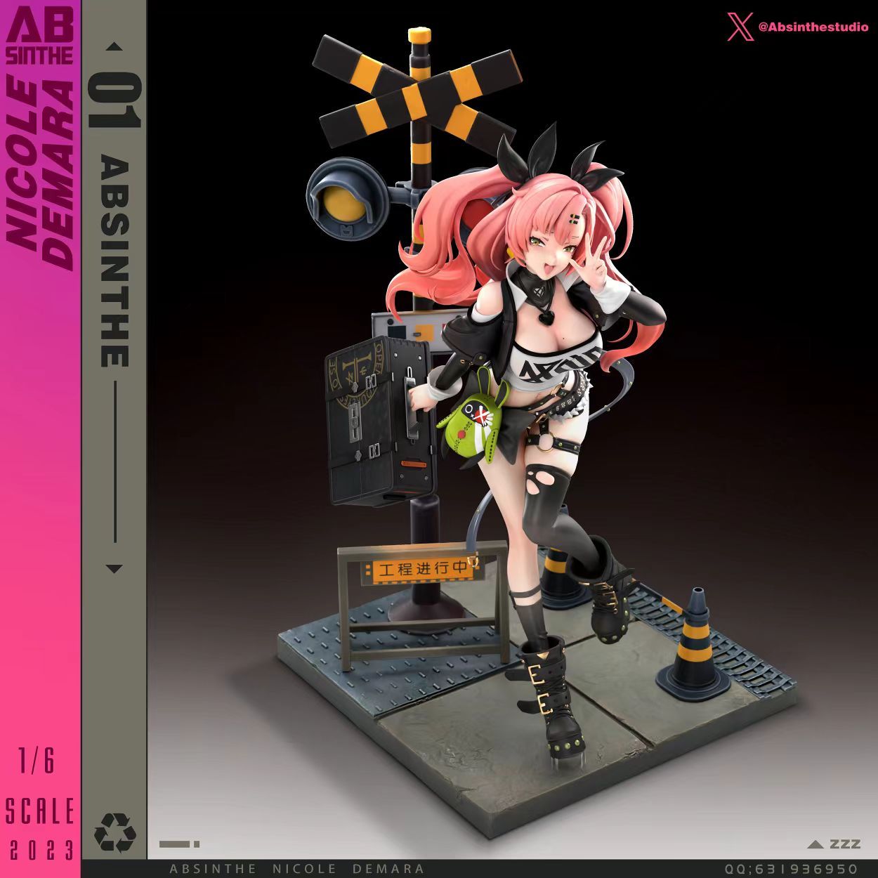 Nicole Demara Zenless Zone Zero ABsinthe Studio NZ Toys