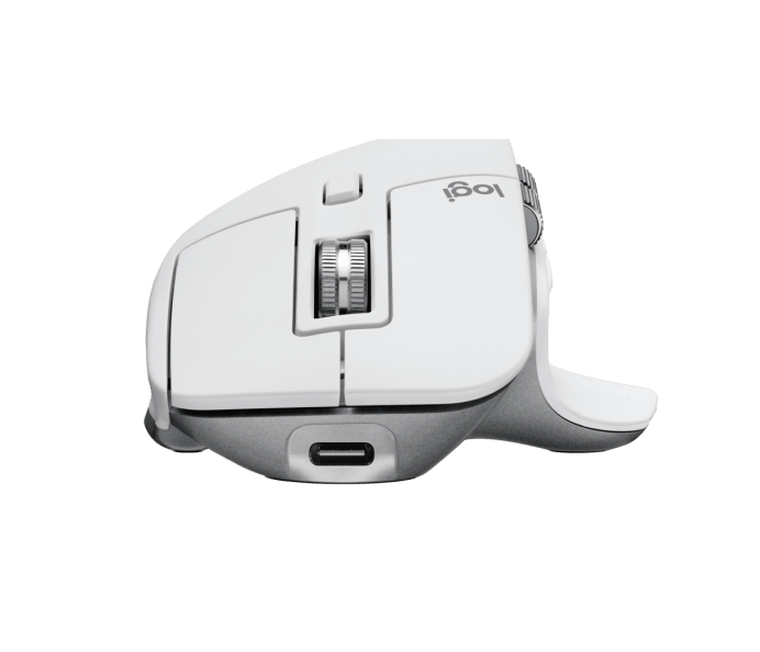 (MOUSE) LOGITECH MX MASTER 3S WIRELESS/BLUETOOTH/XÁM (PALE GREY)