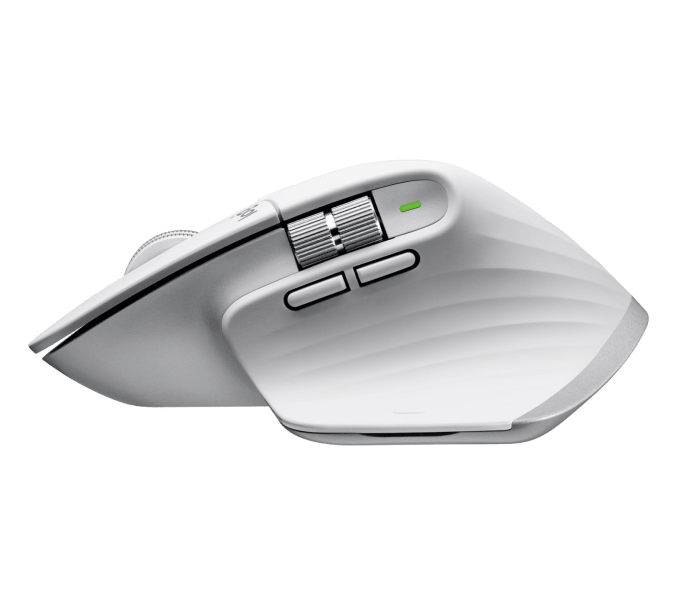 (MOUSE) LOGITECH MX MASTER 3S WIRELESS/BLUETOOTH/XÁM (PALE GREY)