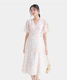  Đầm lửng đuôi cá tay cánh tiên 