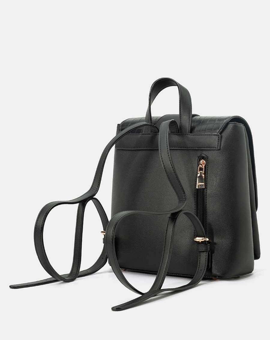  Balo buckle phối si vân 