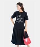  Áo thun form rộng in hình Art Blossom 